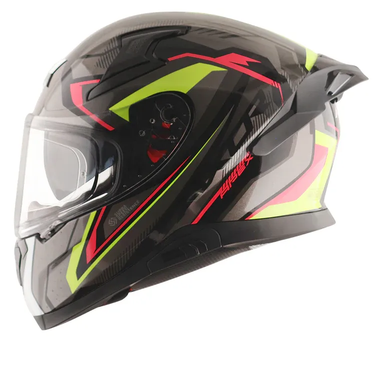 AXOR Apex Road Trip Black Grey Full Face Helmet