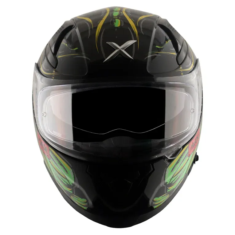 AXOR Apex Seadevil Black Red Full Face Helmet