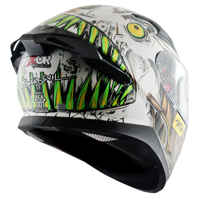 AXOR Apex Seadevil White Gold Full Face Helmet
