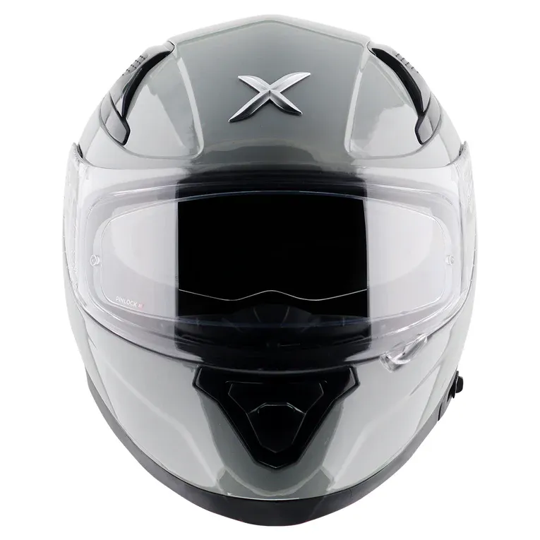 AXOR Apex Solid Cool Grey Full Face Helmet
