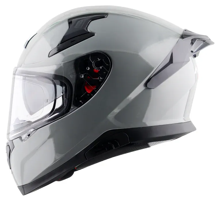 AXOR Apex Solid Cool Grey Full Face Helmet
