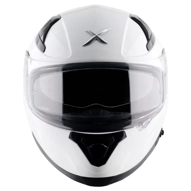 AXOR Apex Solid White Full Face Helmet