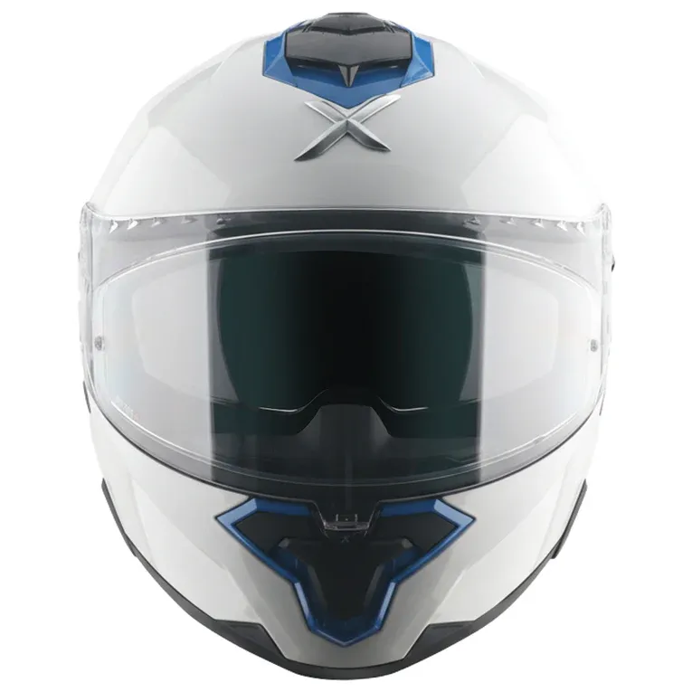 Axor Brutale Corsa White Blue Full Face Helmet