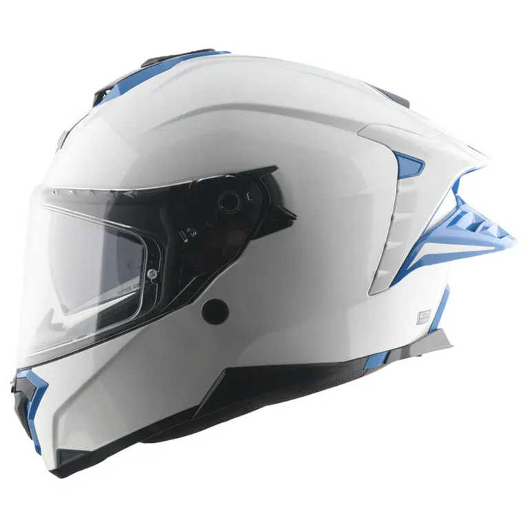 Axor Brutale Corsa White Blue Full Face Helmet