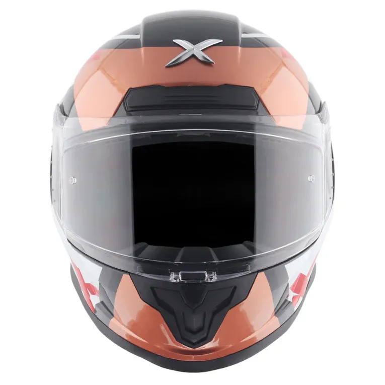 AXOR Saber X Sport Black Orange Full Face Helmet
