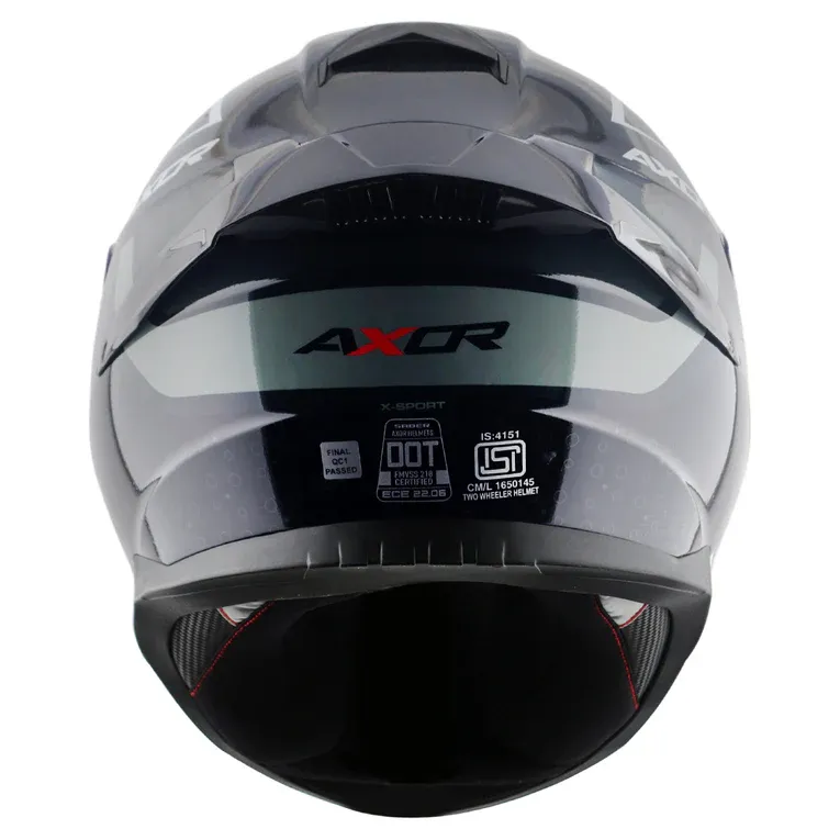 AXOR Saber X Sport Black M Blue Full Face Helmet