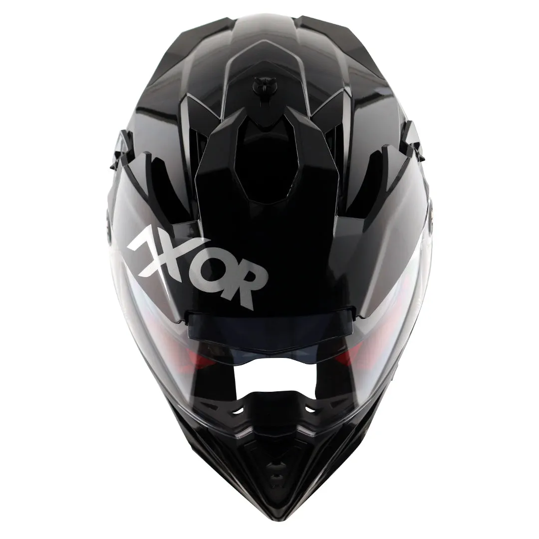 AXOR X Cross Sc Black Red Off Road Helmet