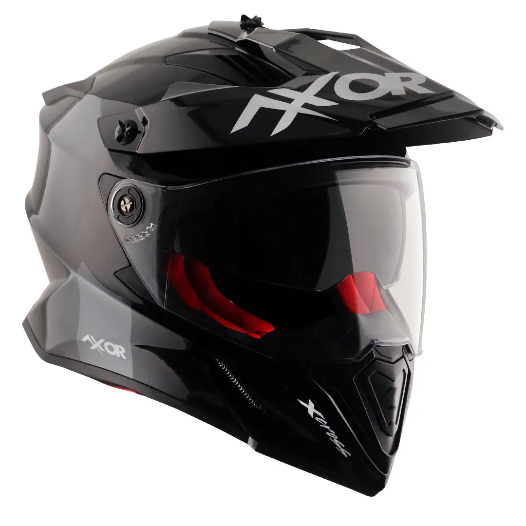 AXOR X Cross Sc Black Red Off Road Helmet