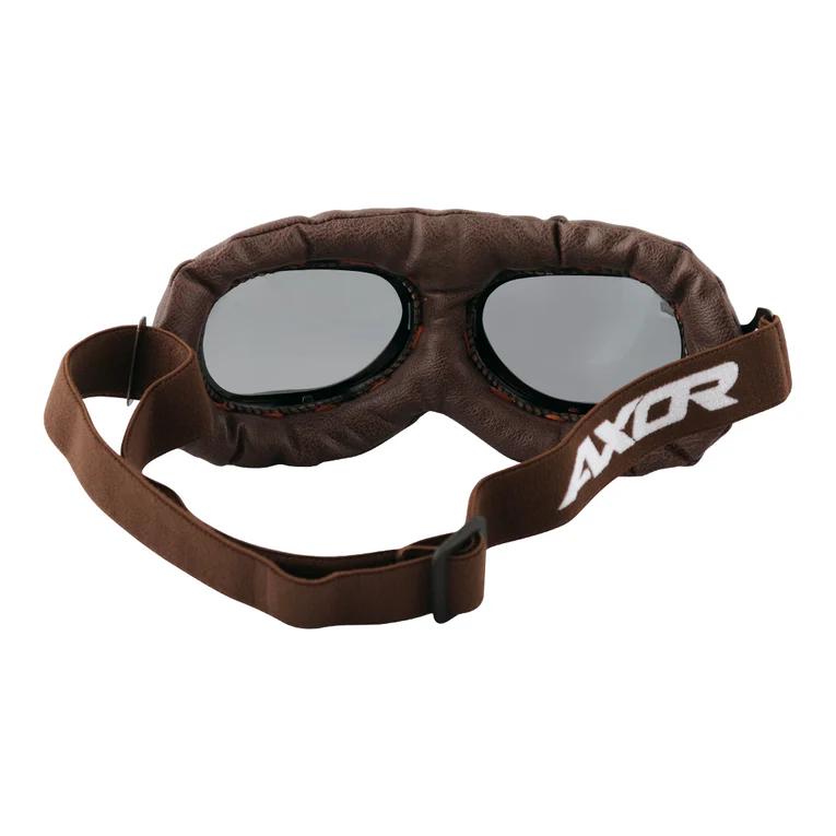 AXOR Retro Goggle Black P 101 Smoke Goggles Riding Gears