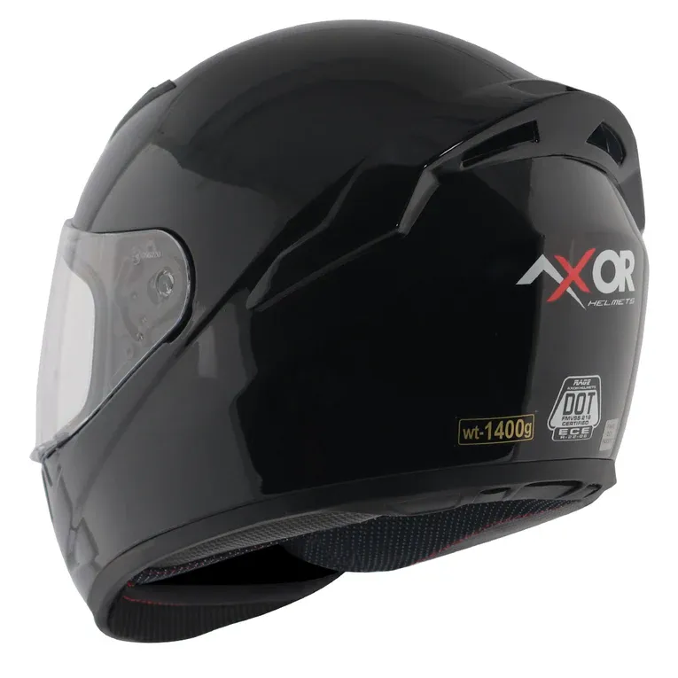 AXOR Rage Black Full Face Helmet