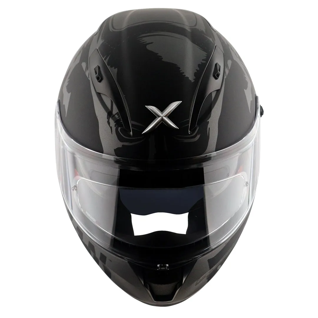 AXOR Street Dc Batman Dull Anthracite Black Full Face Helmet
