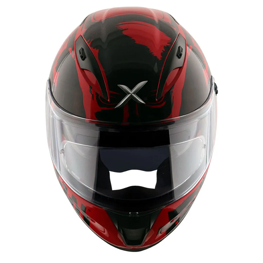 AXOR Street Dc Batman Red Black Full Face Helmet