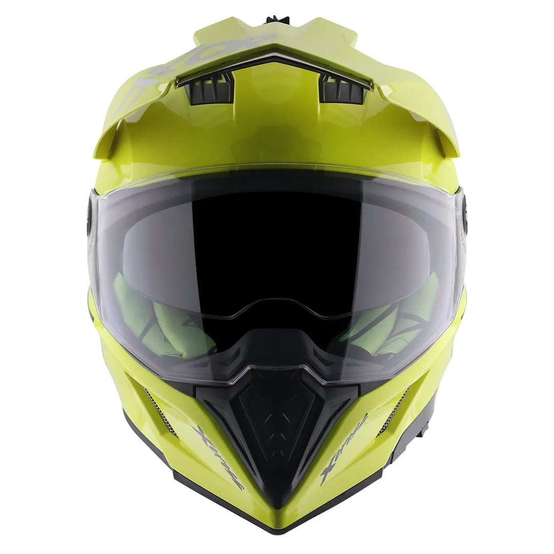 AXOR X Cross Neon Yellow Green Off Road Helmet