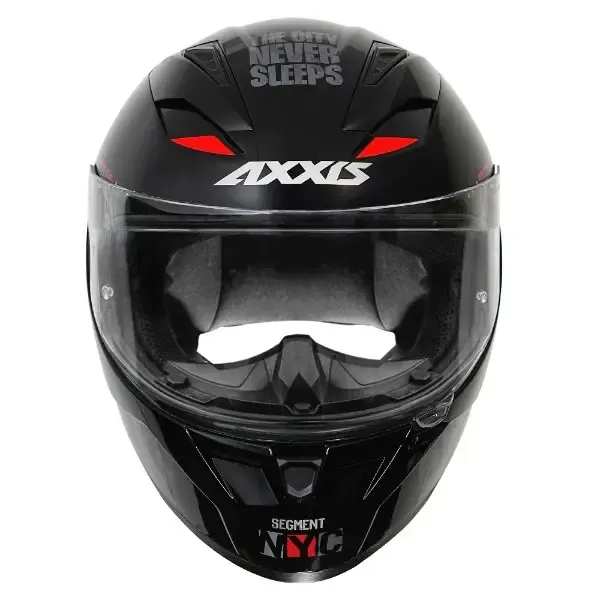 AXXIS F117B Segment Nyc B5 Fluor Gloss Full Face Helmet