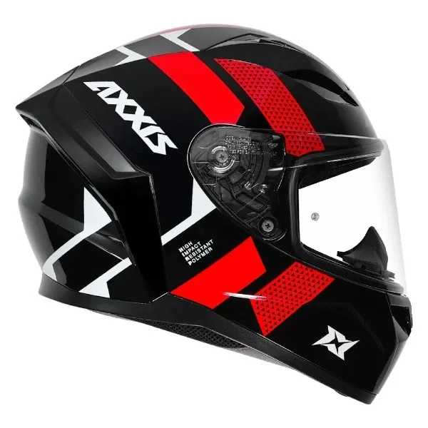 AXXIS Ff117B Segment Squame A5 Gloss Full Face Helmet