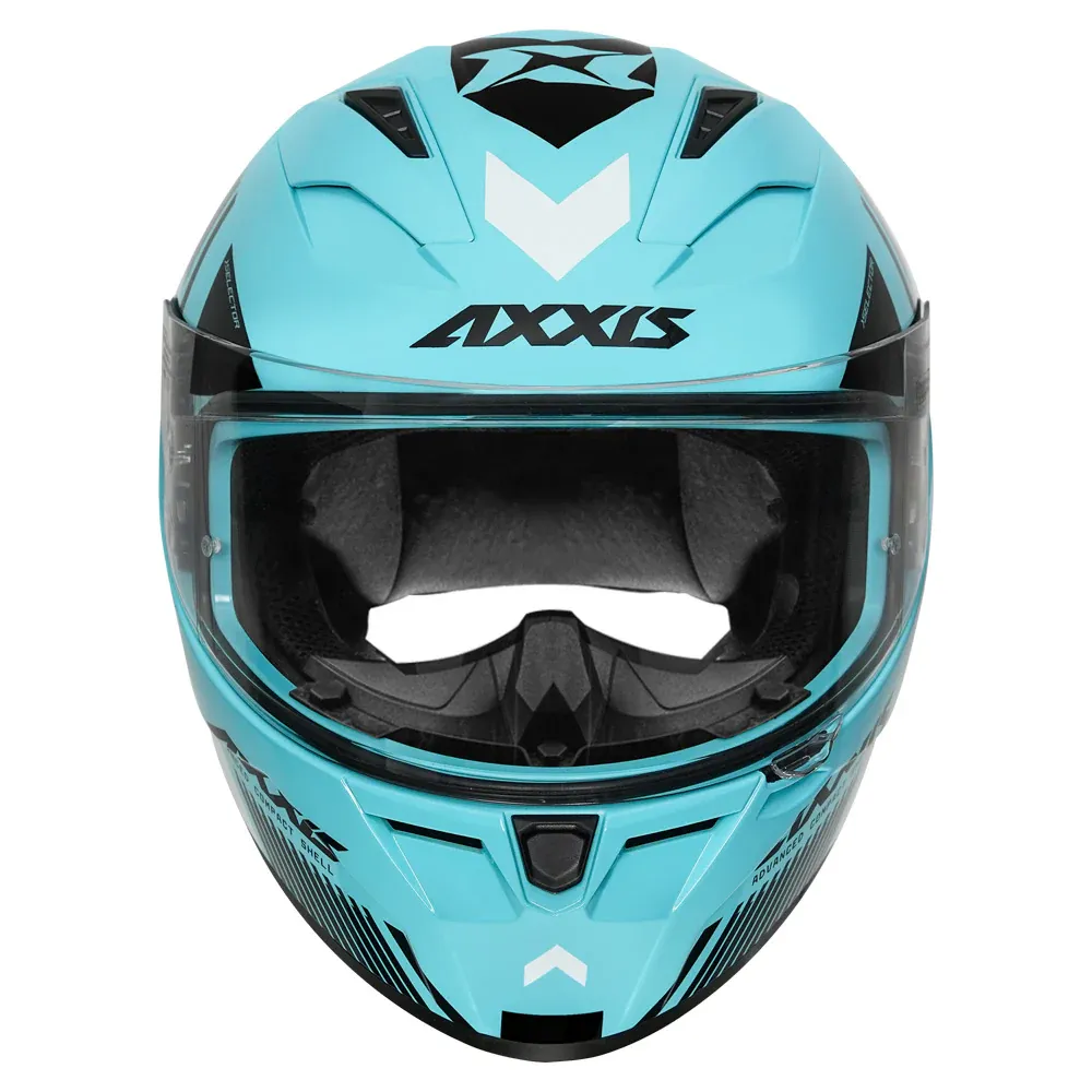 AXXIS Seg Selector B5 Matt Blue Full Face Helmet