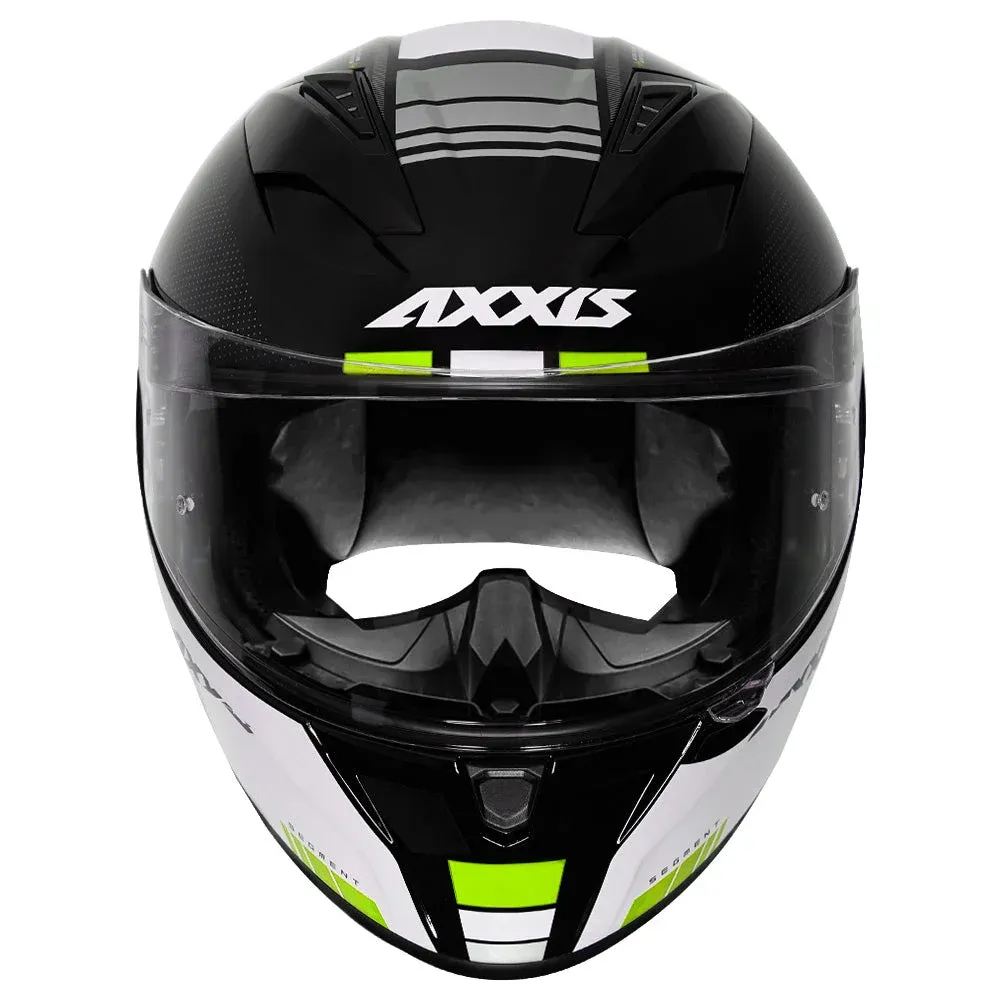 AXXIS Seg Udyr Gl Fluo Neon Full Face Helmet