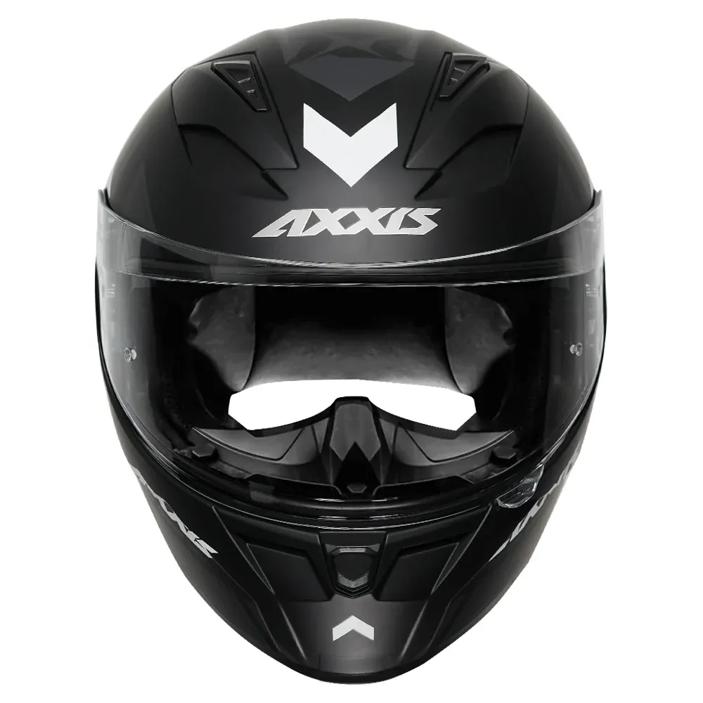 AXXIS Segment Selector Matt Gray Full Face Helmet