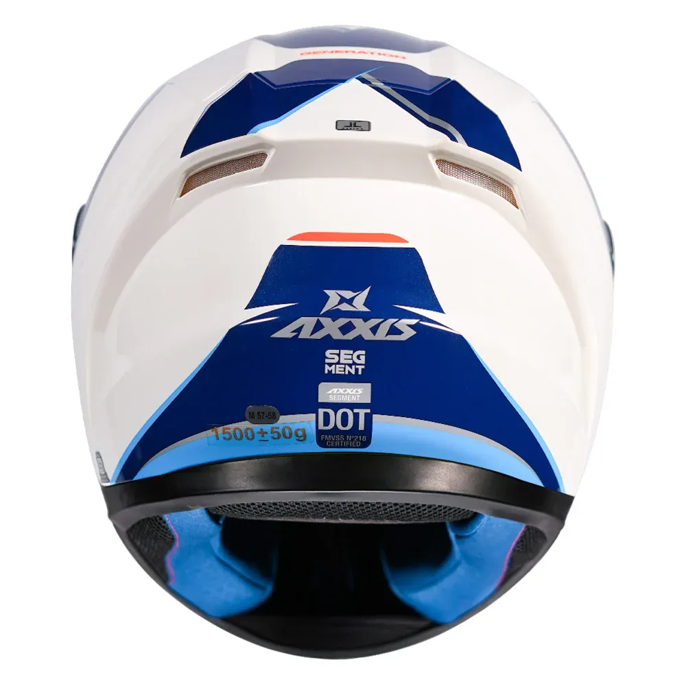 AXXIS Segment X A7 Gloss Full Face Helmet