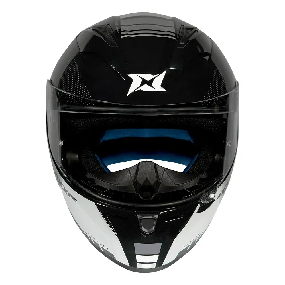 AXXIS Udyr B2 Gloss White Full Face Helmet