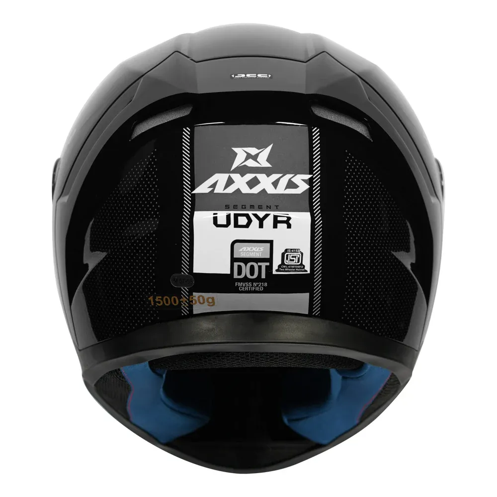 AXXIS Udyr B2 Gloss White Full Face Helmet