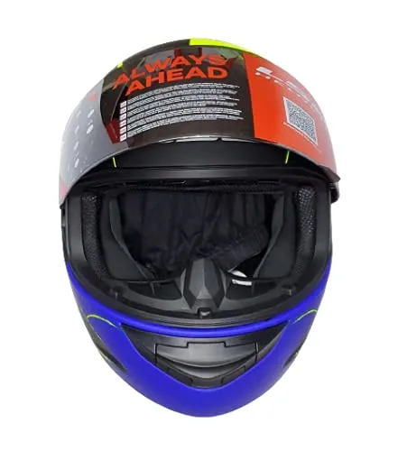 LS2 352 Brush Black Yellow Full Face Helmet