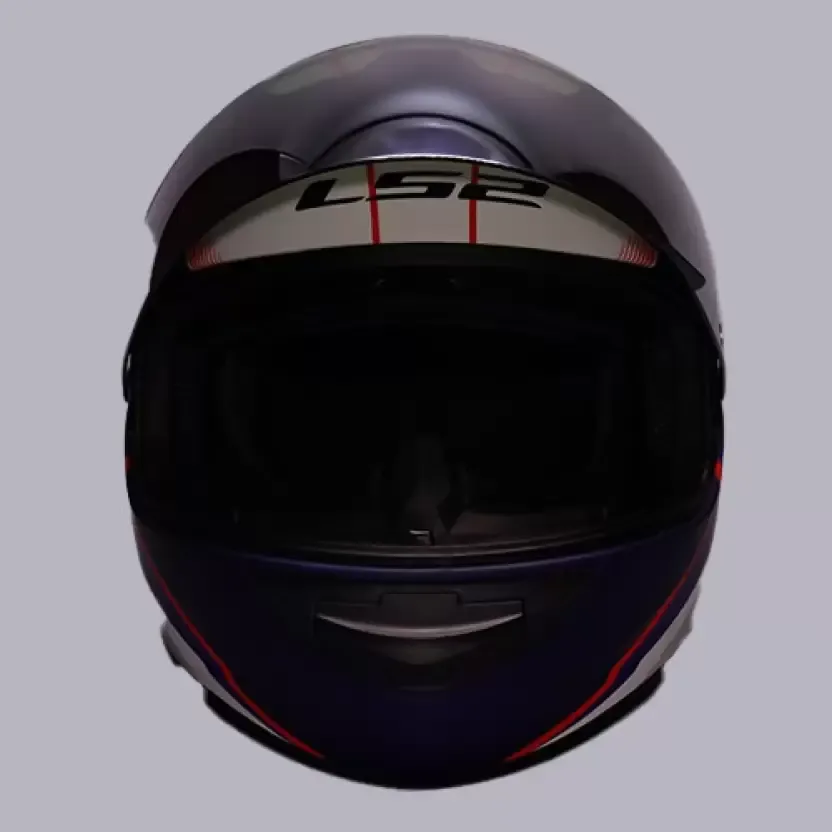 LS2 352 Kascal Matt White Blue Red Full Face Helmet