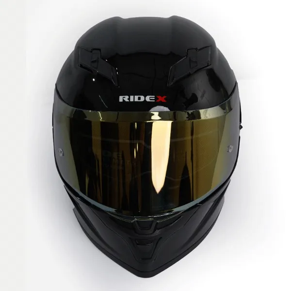 RIDEX Titanium Midnight Matt Black Full Face Helmet
