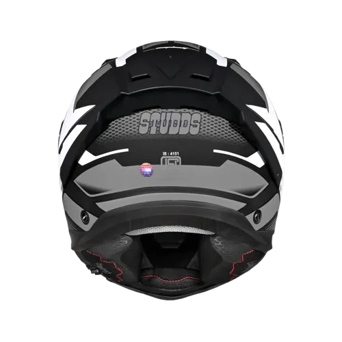 Studds Helios D1 Matt Black N4 Full Face Helmet