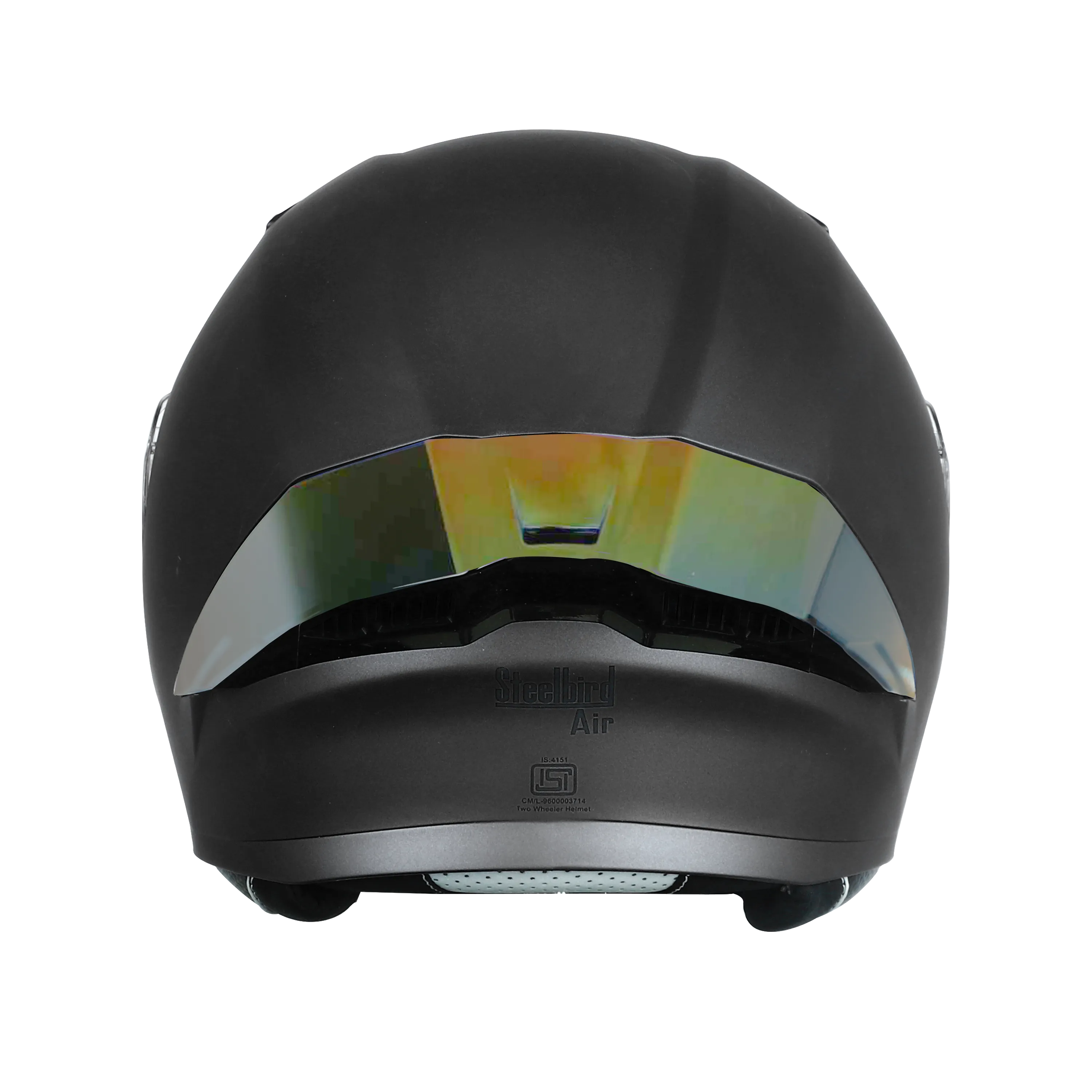 STEELBIRD Sba 20 Glossy Black Full Face Helmet