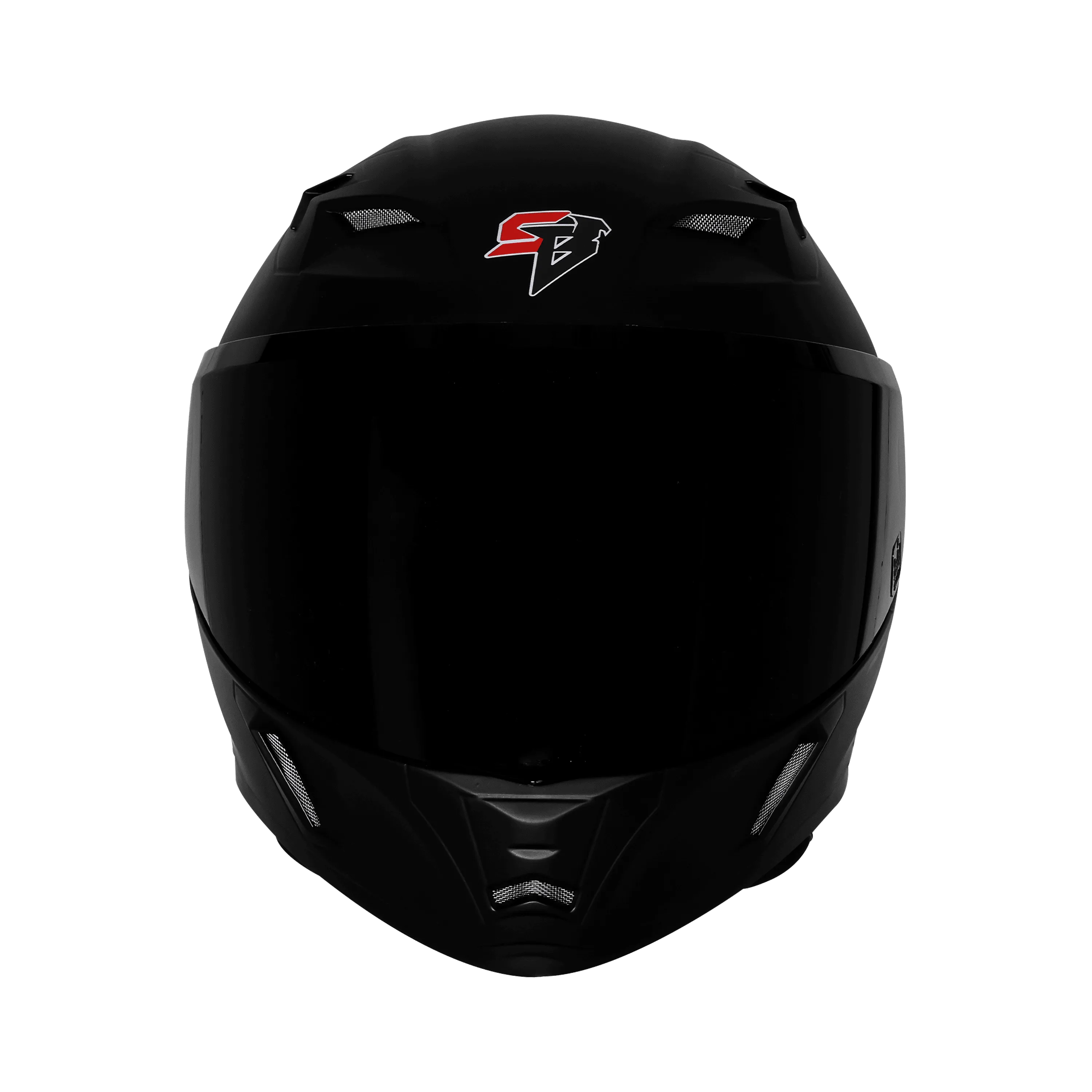 Steelbird Sba 11 Tornado Matt Black Full Face Helmet