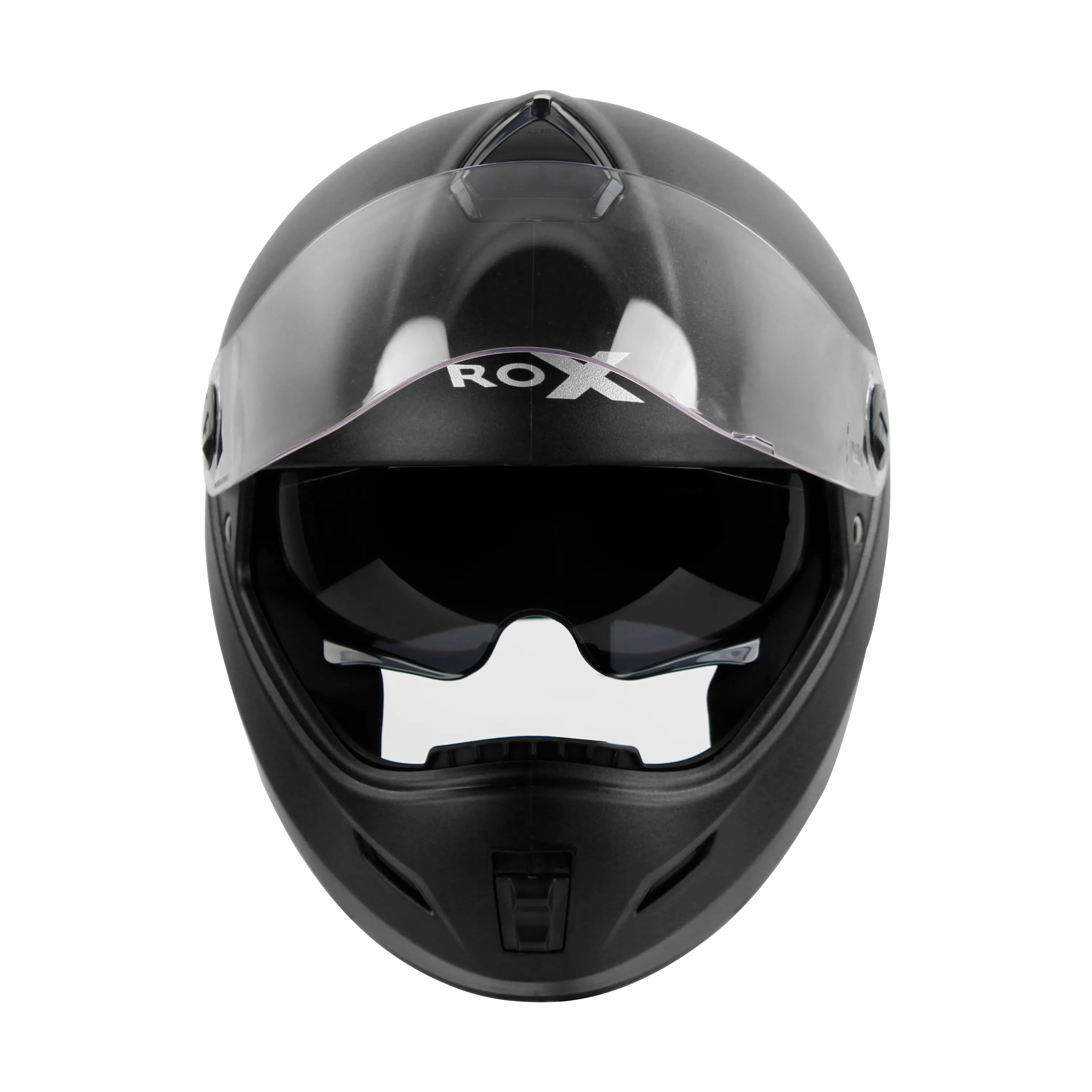 STEELBIRD Sbh 34 Rox Iss Dashing Black Full Face Helmet