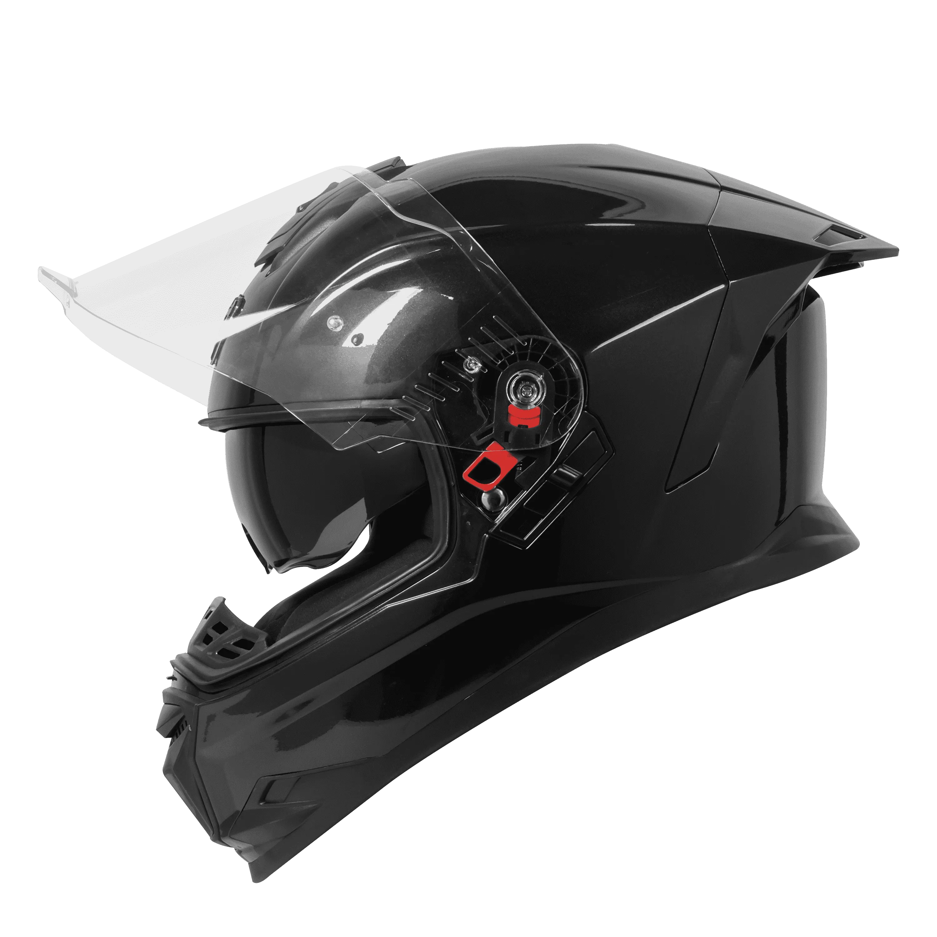 Steelbird Sbh 57 Fighter Matt Black Full Face Helmet