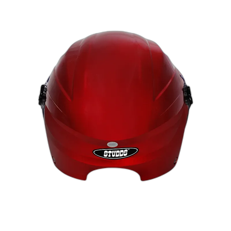 STUDDS Dame Sport Red Half Face Helmet