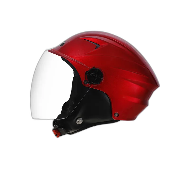 STUDDS Dame Sport Red Half Face Helmet