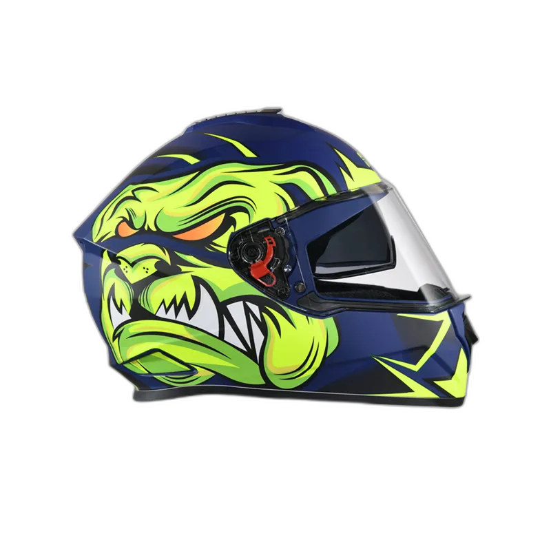 STUDDS Drifter D1 Blue N5 Full Face Helmet
