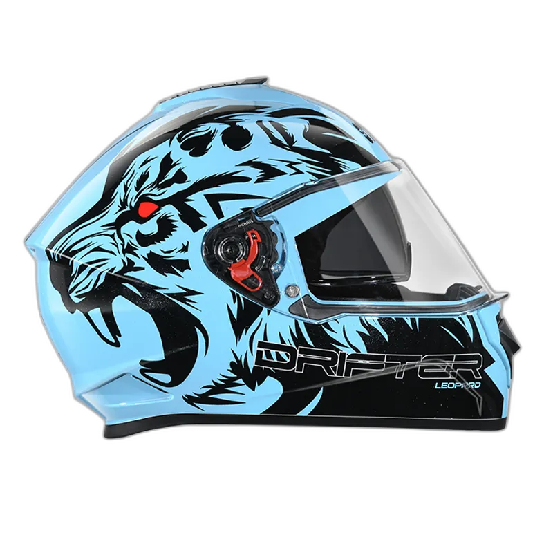 STUDDS Drifter D2 Blue N9 Full Face Helmet