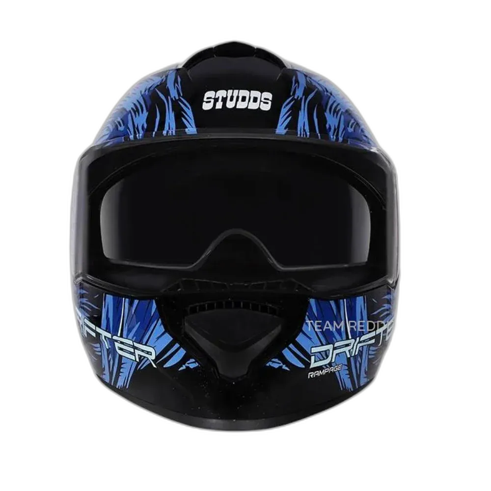 STUDDS Drifter D3 Chameleon Black N1 Full Face Helmet
