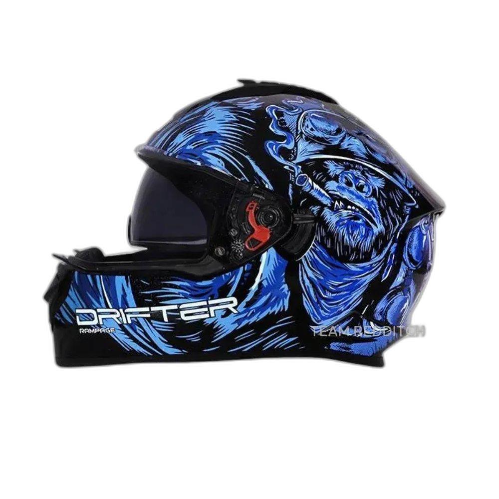 STUDDS Drifter D3 Chameleon Black N1 Full Face Helmet