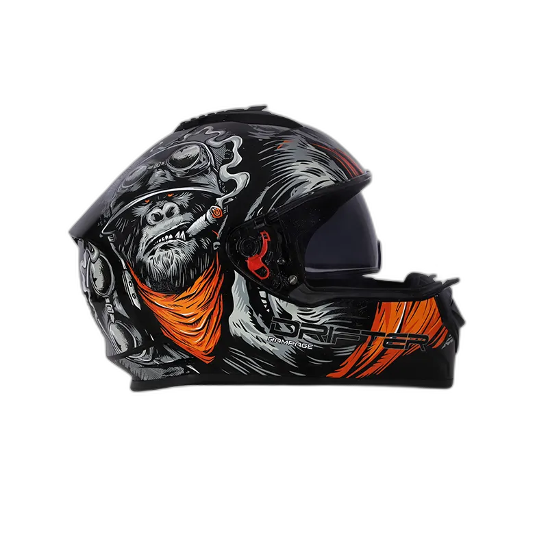 STUDDS Drifter D3 Black N10 Full Face Helmet
