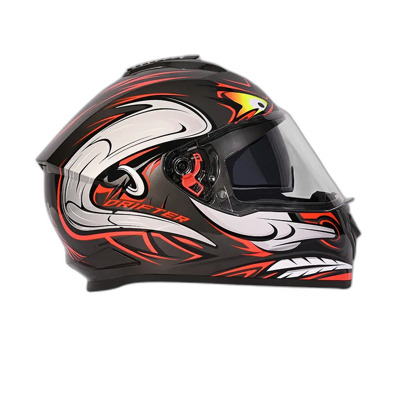STUDDS Drifter D4 Grey N2 Full Face Helmet