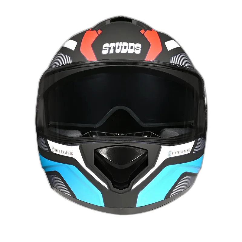 STUDDS Drifter D5 Matt Blue N1 Full Face Helmet