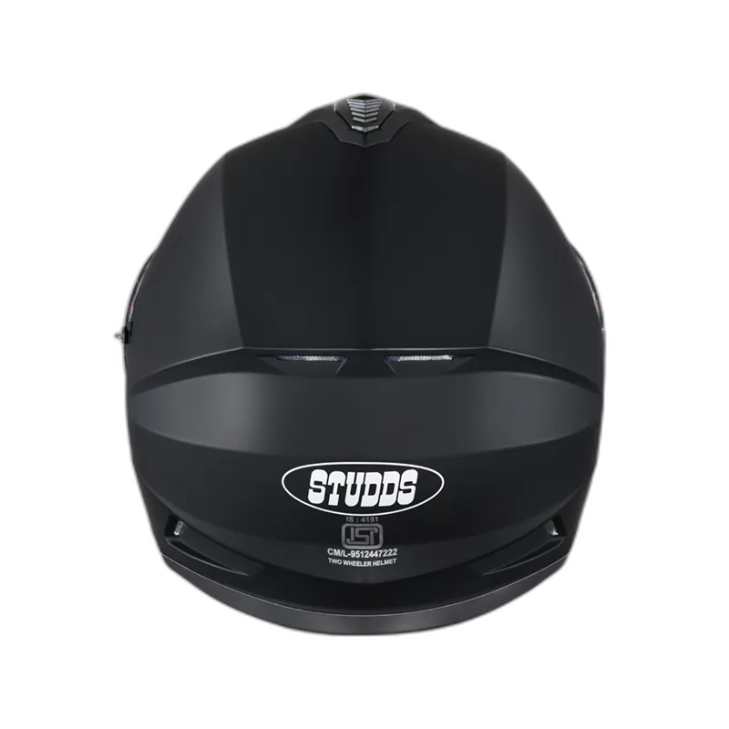 STUDDS Drifter Matt Black Full Face Helmet