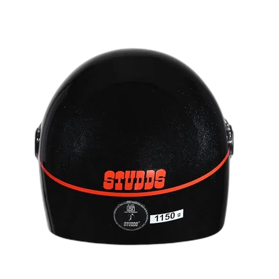 STUDDS Premium Black Full Face Helmet
