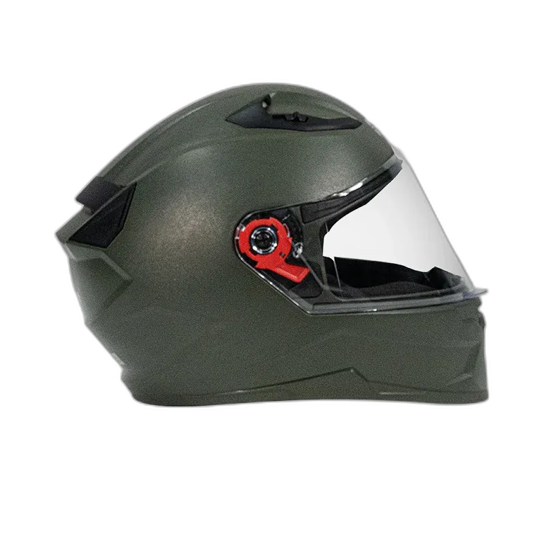 STUDDS Raider Street Mil Green Full Face Helmet