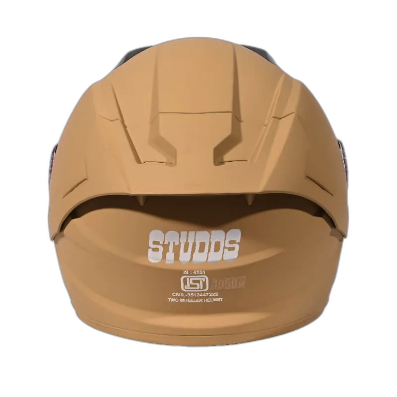 STUDDS Raider Super Desert Storm Full Face Helmet