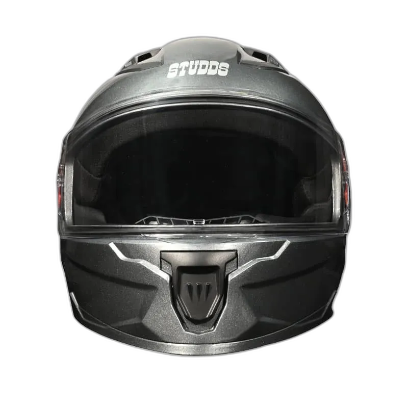 STUDDS Raider Super Gun Grey Full Face Helmet