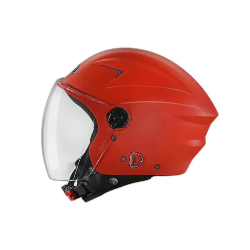 STUDDS Ray Red Half Face Helmet