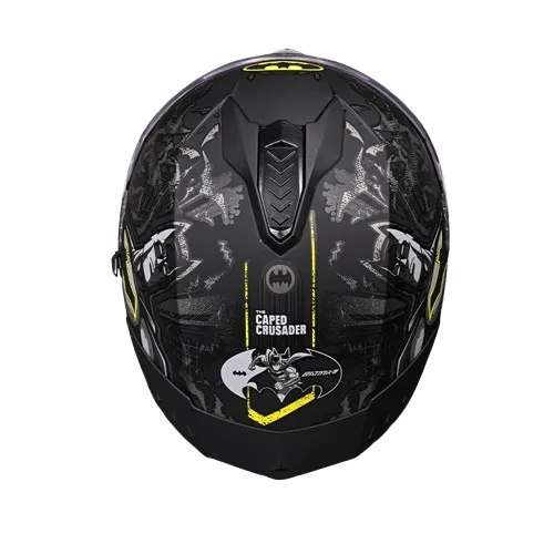 Studds Drifter Batman Edition Matt Black N4 Full Face Helmet