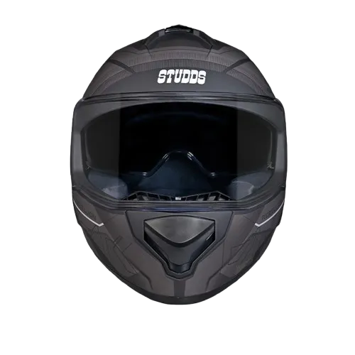STUDDS Drifter D6 Rebellion Matt Black N5 Full Face Helmet